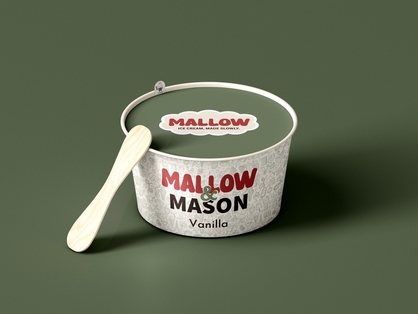 Mallow & Mason Ice Cream Packaging